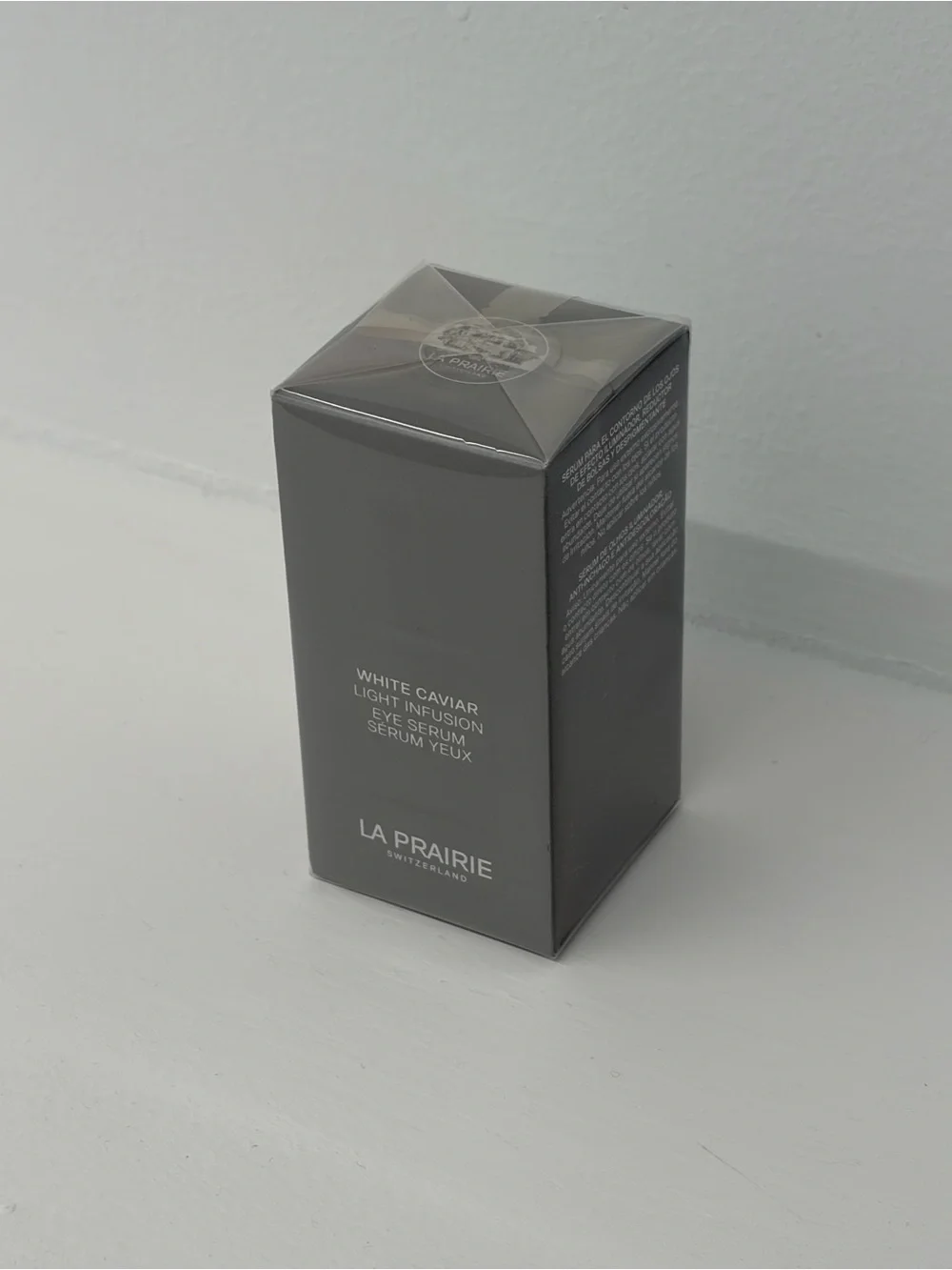 La Prairie White Caviar Light Infusion Eye Serum — Brand New + Sealed in Box!